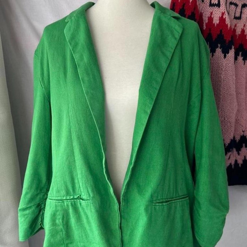 Sherry Taylor kelly green blazer